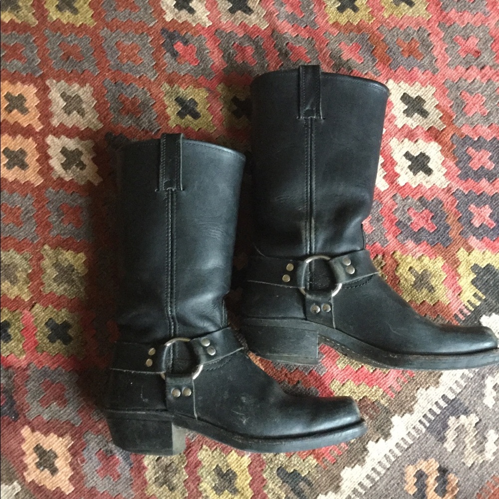FRYE harness boots